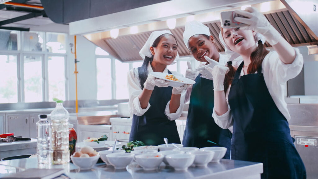 life advice, group of schoolgirls having fun learning to cook utc scaled