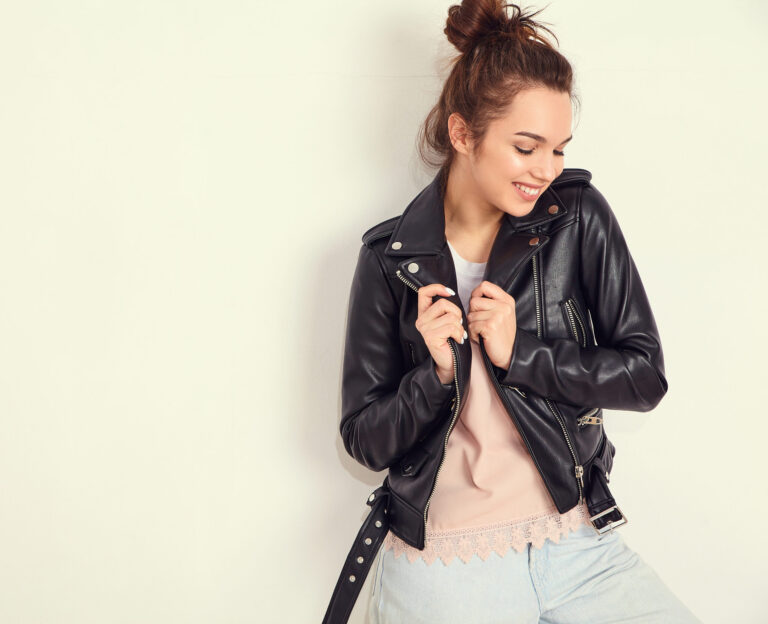 design, portrait of funny beautiful woman posing in studio utc scaled